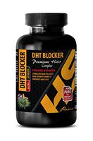 Hair Growth dht Blocker Supplement - DHT Blocker - Premium Hair Complex - for Men and Women - zinc Supplement for Men - 1 Bottle 60 Tablets