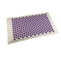 Palamell Mat Lotus Spike Acupressure Massager Relaxation Relief Stress Cushion Yoga Mat Relieve Body Stress Pain Spike,Purple Lutos Mat