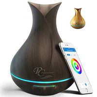 Smart Wi-Fi Wireless Essential Oil Aromatherapy Diffuser - Works with Alexa, Google Home, Phone App - 400ml Ultrasonic Diffuser - Schedules - LED & Timer Settings