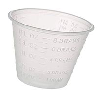 Medicine Cup (Polyethylene), 100 Count, 1 Ounce, Clear (New Version)