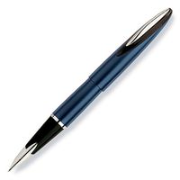 Cross Verve Selenium Blue Fountain Pen with Rhodium Plated Appointments and Rhodium Plated 360-Degree Nib - Medium