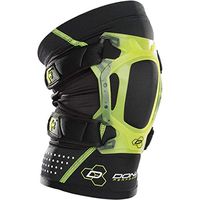 DonJoy Performance WEBTECH Short Knee Support Brace with Compression Undersleeve: Black, Medium