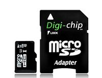 Digi-Chip HIGH SPEED 32GB UHS-1 CLASS 10 Micro-SD Memory Card for Samsung Galaxy J1, Galaxy J5 and Galaxy J7 Cell Phones