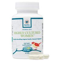Highly Cultured Women's Probiotics, Immune Defense, 50 Billion CFU, 13 Strains, Patented Time Released Capsules, Once Daily Probiotic Supplement, 30 Count, Best Nest Wellness