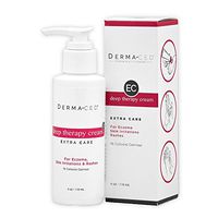 Deep Therapy Cream EC for Fast Eczema and Psoriasis Support - Unscented - Colloidal Oatmeal, Jojoba Oil, Licorice, Beeswax and More