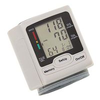 Borlai Blood Pressure Monitor Automatic Digital Wrist Blood Pressure Monitor Cuff BP Machine Home Blood Pressure Meter