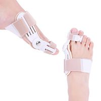 Bunion Corrector Double Toe Splint for Relieve Hallux Valgus Foot Pain and Soothe Sore Bunions (Skin Color)