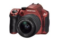 Pentax K-30 Weather-Sealed 16 MP CMOS Digital SLR with 18-55mm Lens (Red)