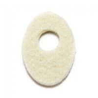 Large Corn Pads, 100 Foam 1/8" Hammertoe Cushions from Atlas Biomechanics