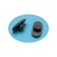 RG Accessories Premium Replacement Silicon Nose Pads for Mykita Eye Glasses 2 Pairs/Pk (Gray)