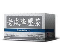 Stress Relief Tea Mulberry Mistletoe Herbal Supplement Helps for Blood Pressure 2.8g 15 Bags Made In USA by Lao Wei