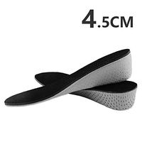 Height Increase Insoles, Unisex Full Insert Memory Foam Shoes Pad for Men & Women Get Highten