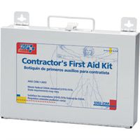 176-Piece, 25-Person Contractor Medical Kit, (Metal)