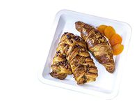 [50 COUNT] 9.5" inch Disposable Square Compostable White Plates - Bagasse Recycled Natural Sugarcane Fiber Eco Earth Friendly Contemporary Sturdy Dinner Appetizer Paper Plastic Alternative Plate Set