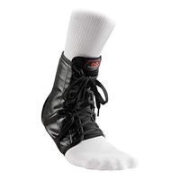 McDavid Level 3 Ankle Brace/Lace-Up with Inserts, X-Small, White