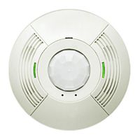 Lutron LOS-CDT-500R-WH Occ Sen Ceil Mnt Dual Tech 500 Sq Ft W/Relay White Gloss