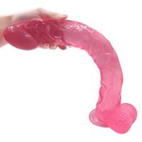 Yanan 16.14 Inch Pink Oversized Soft Toys Relaxing Massagers Wand Female