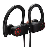 Bluetooth Headphones, Best Wireless Sports Earphones w/Mic IPX67 Waterproof HD Stereo Sweatproof in Ear Earbuds for Gym Running Workout 9 Hour Battery CVC 6.0 Noise Cancelling Headsets