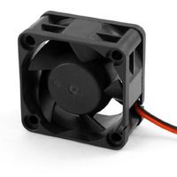 SODIAL(R) 12V DC 40mm 20mm 2 Wire Computer PC CPU Cooling Case Fan
