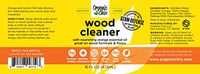 Organic Chix wood cleaner and surface Cleaner, non-streaking, leaves no build-up of sticky residue 16 ounce bottle