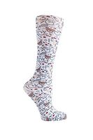 Cuteful Fun & Funky Therapeutic Graduated 8-15 mmHg Compression Socks (Nurse Bears)