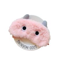 Lifestar Cartoon Cute Christmas Elk and Monster Plush Eyeshade Mask Sleeping Blindfold (Monster)