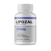 LIPOZAL - Appetite Control Weight Loss Management -High Strength HCA, Reduce Appetite, Burn Fat, Increase Energy - 60 Capsules, Made in USA