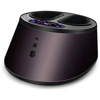 ZH Foot Massager, Intelligent Automatic Acupoint Kneading Foot Foot Pedicure Machine (Color : Black)