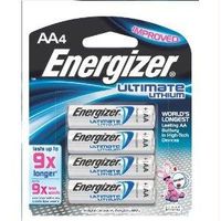 AA e2 Lithium Battery Retail Pack - 4-Pack