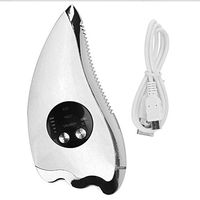 BTIHCEUOT Gua Sha Tools,Electric Microcurrent Scraping Lifting Scraper Scraping Plate Detoxification Instrument Reduce Back and Muscle Pain (White)