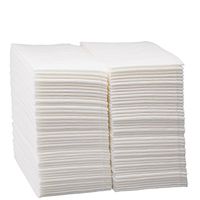 500 Count Luxury Linen Feel Disposable Guest Hand Towels in Bulk, Soft & Absorbent Cloth Like Paper Napkin for Bathroom, Kitchen, Weddings, Parties, Dinners or Events, White by eDayDeal