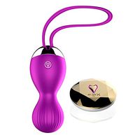 Soft Silicone Skin Like Feel Wireless Víbrátor Panty Invisible Egg Adult Women Wearable C-l?t-óris Stímulatór Toy USB Rechargeable Six Toys for Women - Kegel Exerciser Pleasure Toy