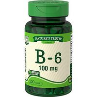 Nature's Truth Vitamin B-6 100mg Tablets, 100 Count