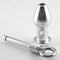 a-YUEYUE Metal Stainless Steel Detachable Amal Beads Plug Trainging Toys for Men Women Beginners