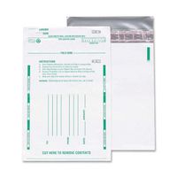 Quality Park Poly Night Deposit Bags, Self-Seal, White, 10 x 13, 100 per Pack, (45228)