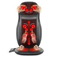 Neck and Back Kneading Dc12V Car Seat Vibration Buttocks Shiatsu Massage Cushion for Chair