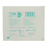 KerraLite Cool Non-Adhesive 2"x2" Hydrogel Wound Dressing (CWL1004) – Soothes, Debrides and Moisturizes for Effective Healing of Dry, Lightly Exuding Sloughy Wounds, Scalds and Skin Tears (1 Each)