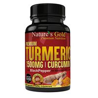 Turmeric Curcumin - Advanced Extra Strength 100% Natural - 1500mg/serving - with Black Pepper Extract