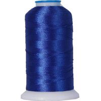 Threadart Polyester Machine Embroidery Thread By the Spool - No. 231 - Bright Navy - 1000M - 40wt - 220 Colors Available
