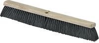 Carlisle 4504003 Flo-Pac Fine/Medium Floor Sweep with Tampico Center, Blended Horsehair Bristles, 18" Block Size, 3" Bristle Trim, Black (Pack of 12)