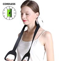 PAXCESS Cordless Neck Massager with Heat, Shiatsu Neck Shoulder Massager with 3D Tissue &Acupoints Kneading for Neck Shoulder Muscle Pain Relief，Use at Home, Office，Travel，Christmas Gift for Men Women