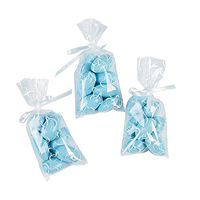 Fun Express - Two Hearts Cello Favor Bags (25pc) for Wedding - Party Supplies - Bags - Cellophane Bags - Wedding - 25 Pieces