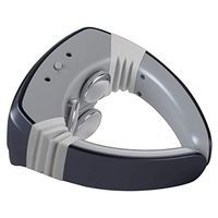 Neck Massager with Heat Electric Portable Neck Pain Relief with Remoter for Office Home Use (Black+)