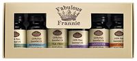Fabulous Frannie Essential Oil Basic Sampler Set 6/10ml - 100% Pure Therapeutic Grade - Great for Aromatherapy
