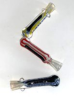 Fully Functional Special Glass Lovely Art Tube Colorful Design Perfect Size Traveler