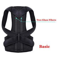 Adjustable Humpback Spine Posture Corrector Protection Back Shoulder Support Posture Therapy Belt,Basic Type,L