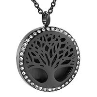 memorial jewelry Stainless Steel Essential Oil and Perfume Diffuser Locket Bracelet, Aromatherapy Bangle - Star and Moon