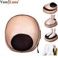 Foot Massager Dual Purpose Cozy Electric Massager for Back, Legs, Toe and Foot Heater Relieving Fatigued Muscles Warming Heat