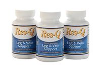 Res-Q Leg and Vein Support, 60 capsules, 3-Pack