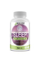 Bolster Nutrients - Natural Sleep Aid Pills for Peaceful Sleep | No Addiction - No Side effects | Vegan Pills | Herbal Sleeping Complex with Bromelain, Lavender, Grape Seeds, Wild Green Oats (60 Caps